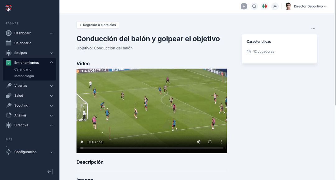 Desarolla la metodología de tu club